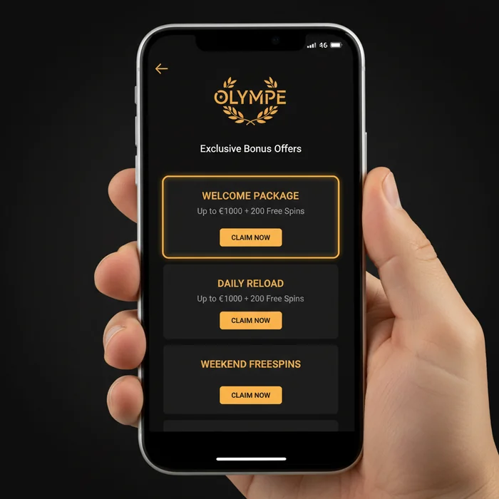 Olympe Casino Bonus