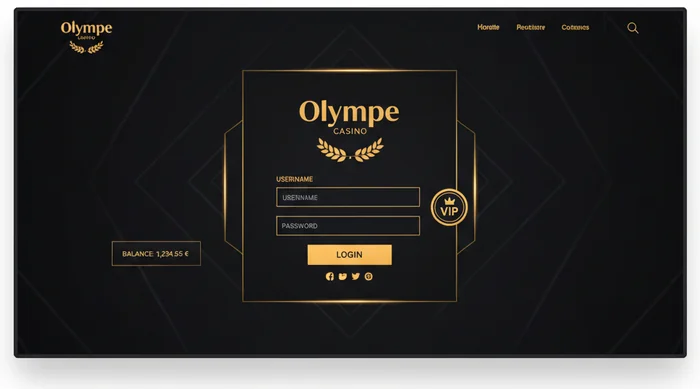 Olympe Casino Login